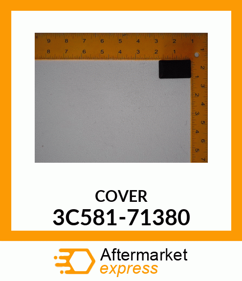 COVER 3C581-71380