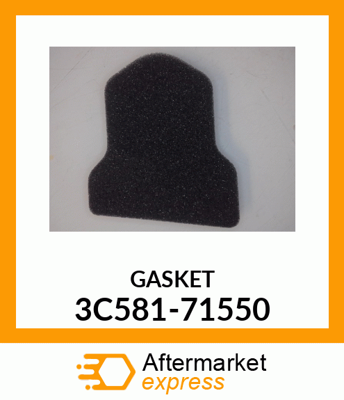 GASKET 3C581-71550