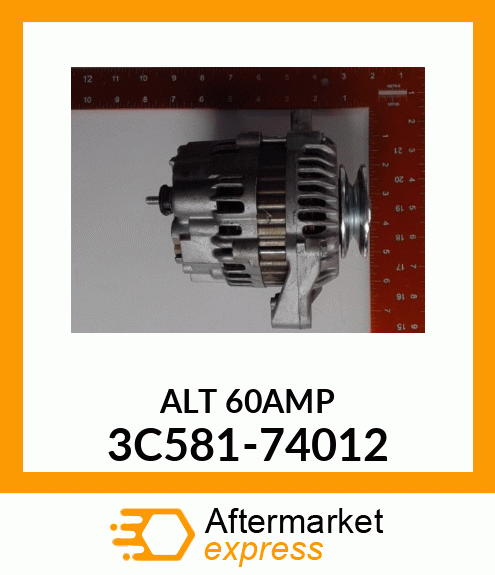 ALTNTR/60AMP 3C581-74012