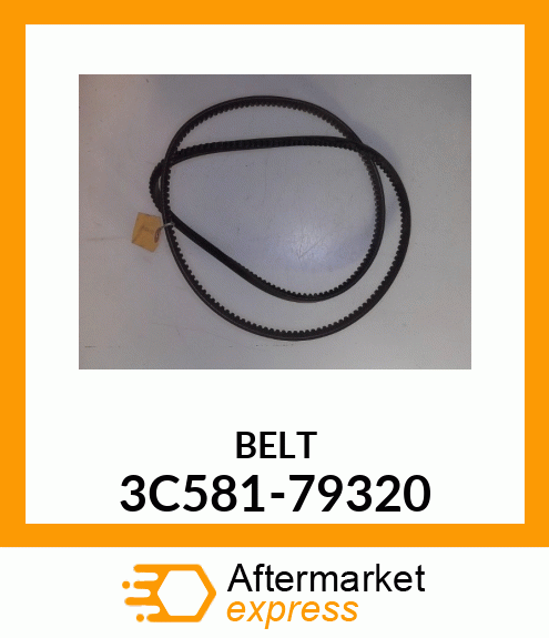 BELT 3C581-79320