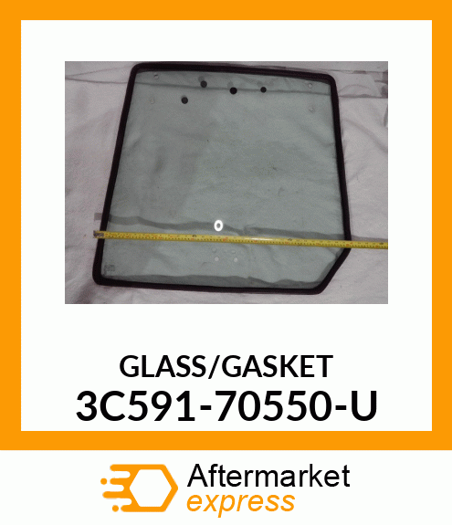 GLASS/GASKET 3C591-70550-U