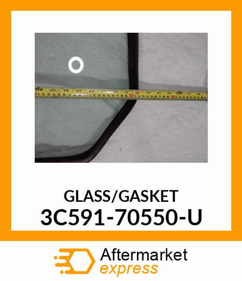 GLASS/GASKET 3C591-70550-U