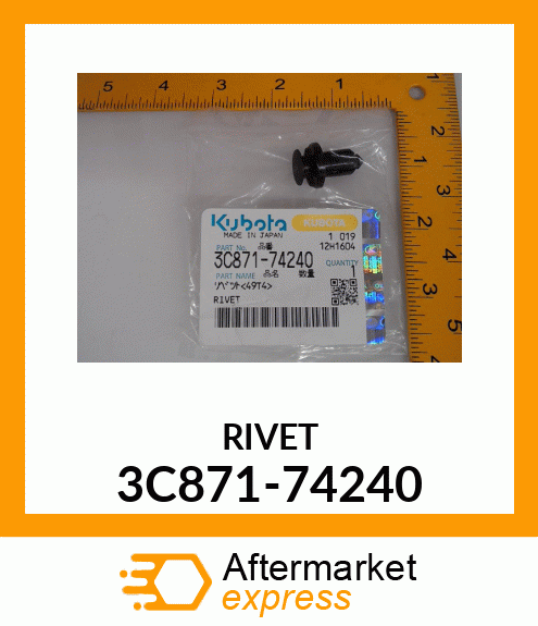 RIVET 3C871-74240