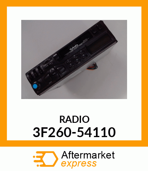 RADIO 3F260-54110