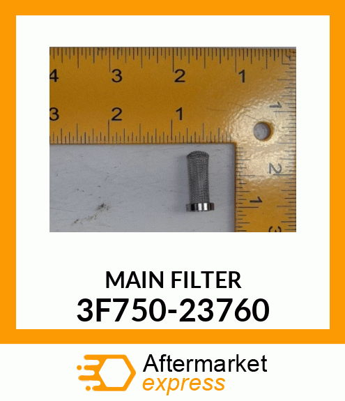 MAIN FILTER 3F750-23760