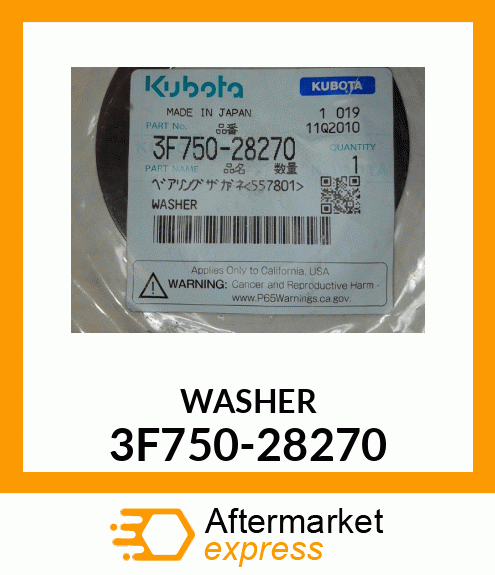 WASHER 3F750-28270