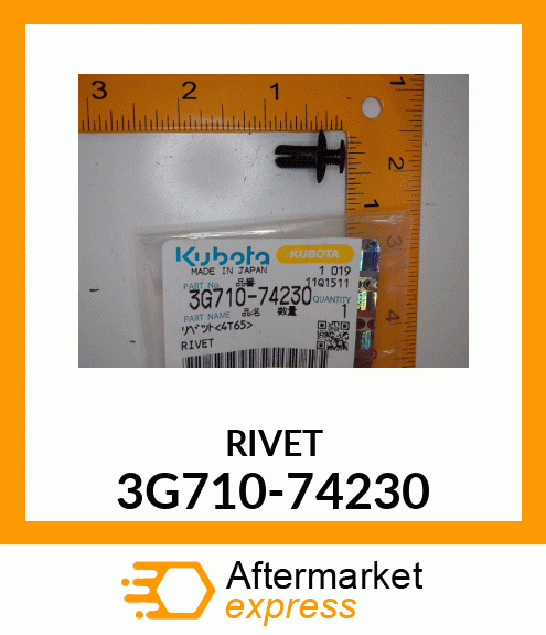 RIVET 3G710-74230