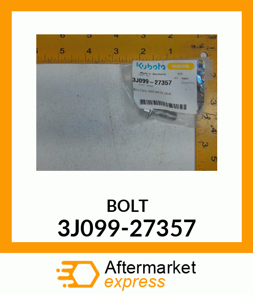 BOLT 3J099-27357