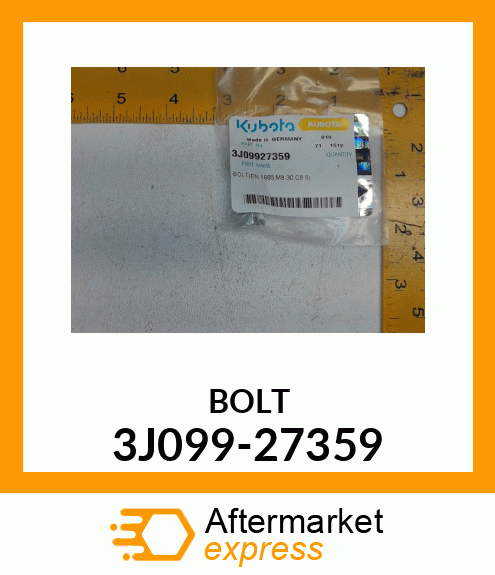 BOLT 3J099-27359