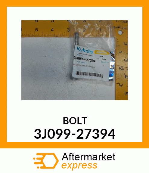 BOLT 3J099-27394