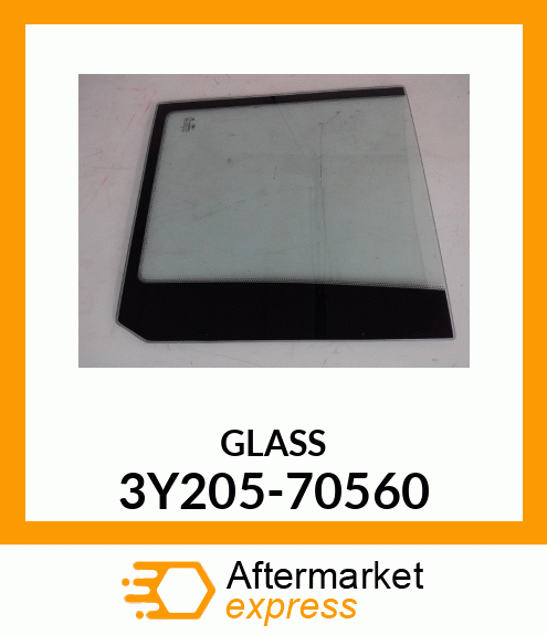 GLASS 3Y205-70560