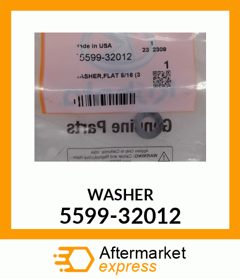 WASHER 5599-32012