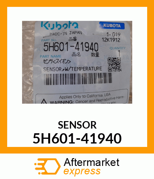 SENSOR 5H601-41940