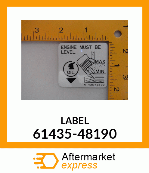 LABEL 61435-48190