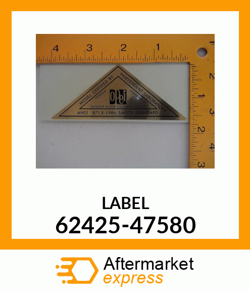 LABEL 62425-47580