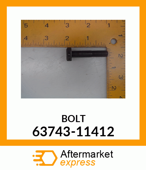 BOLT 63743-11412