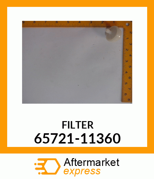 FILTER FUEL 65721-11360