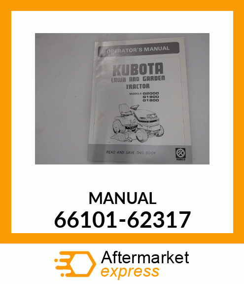 MANUAL 66101-62317