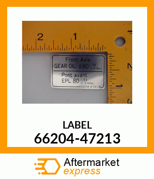 LABEL 66204-47213