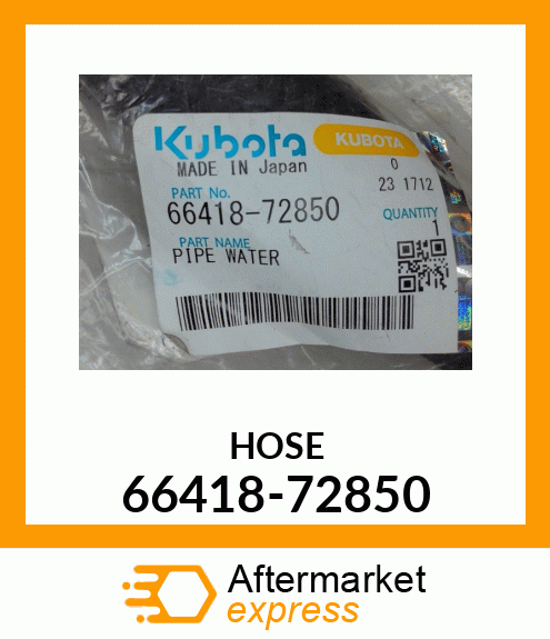 HOSE 66418-72850