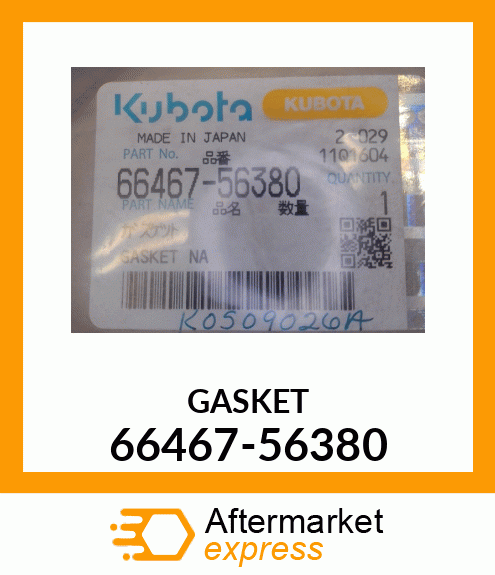 GASKET 66467-56380