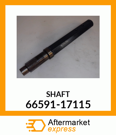 SHAFT 66591-17115