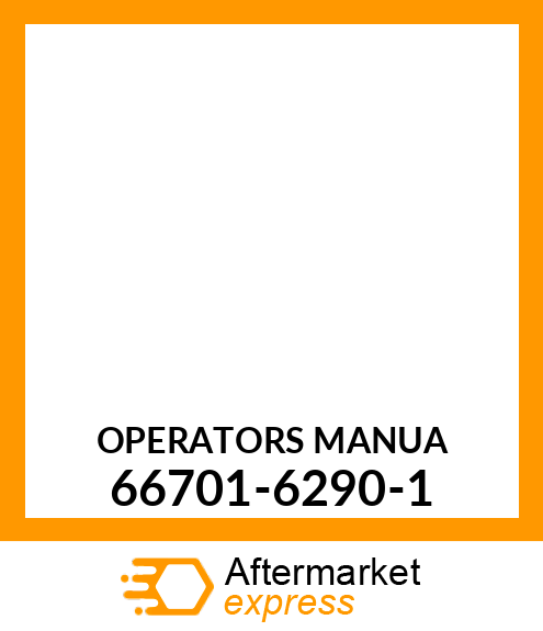 OPERATORS_MANUA 66701-6290-1