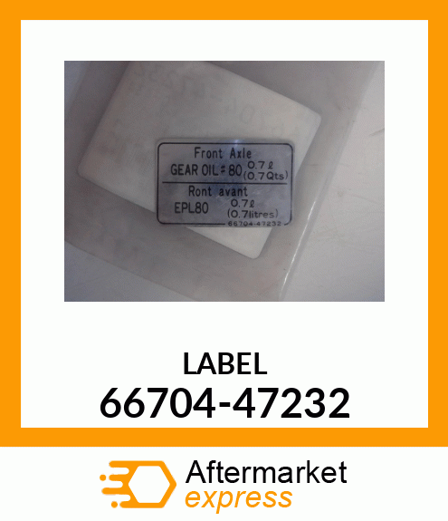 LABEL 66704-47232