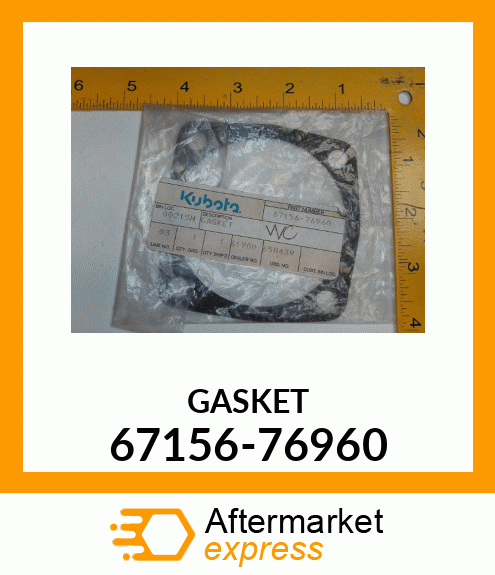 GASKET 67156-76960