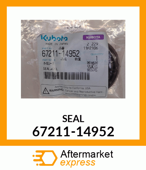 SEAL 67211-14952