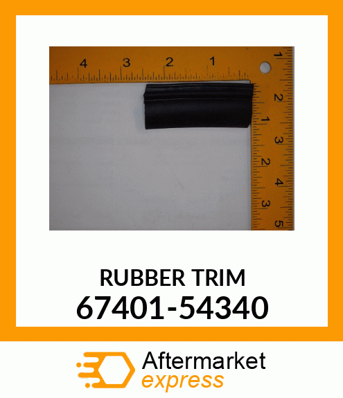 RUBBERTRIM 67401-54340