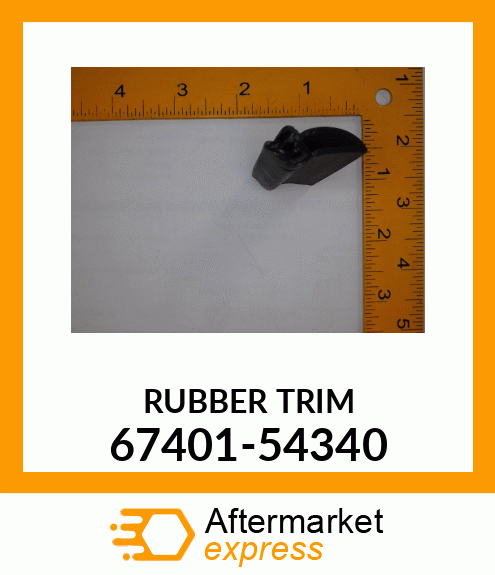 RUBBERTRIM 67401-54340