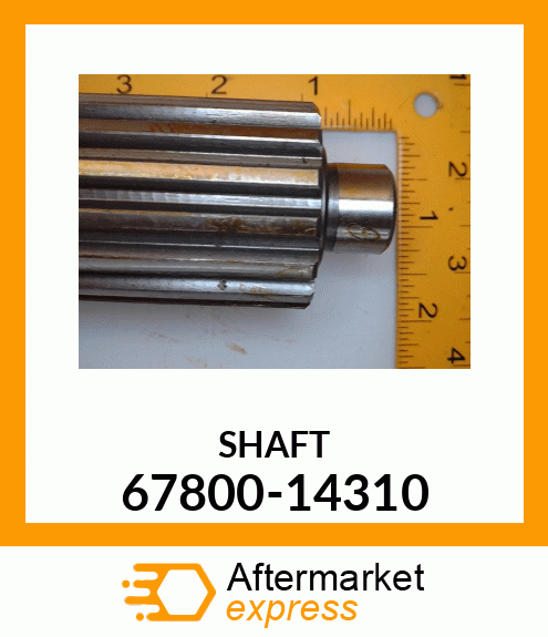 SHAFT 67800-14310