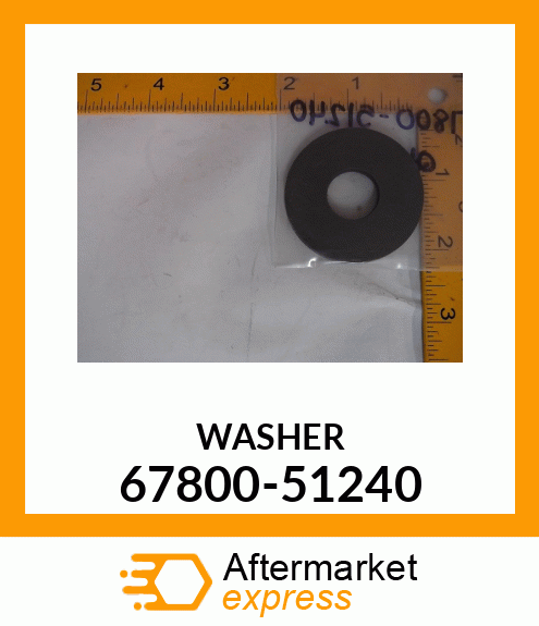 WASHER 67800-51240