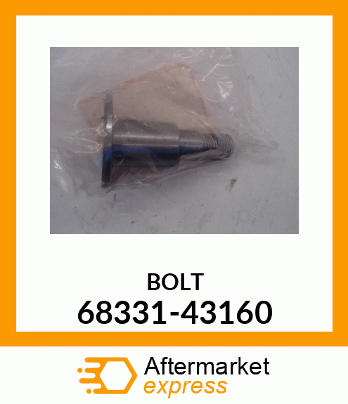 BOLT 68331-43160