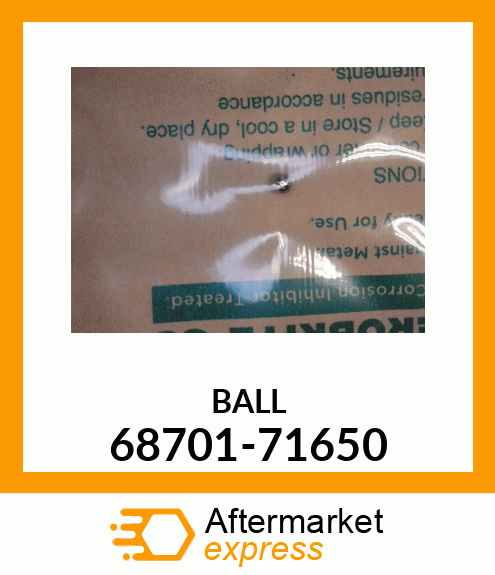 BALL 68701-71650