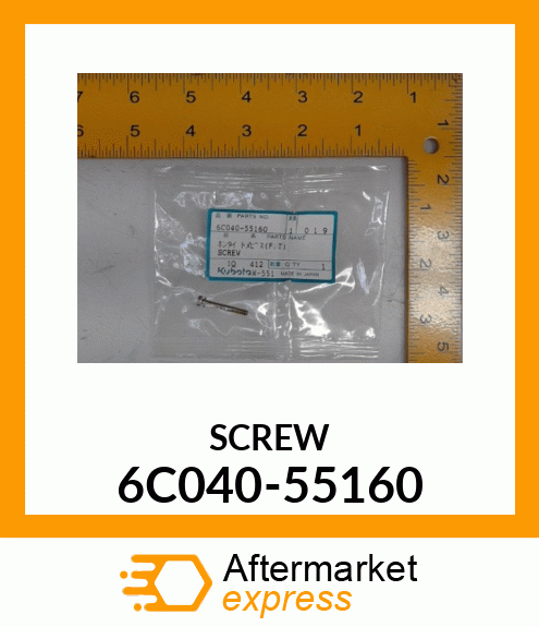 SCREW 6C040-55160