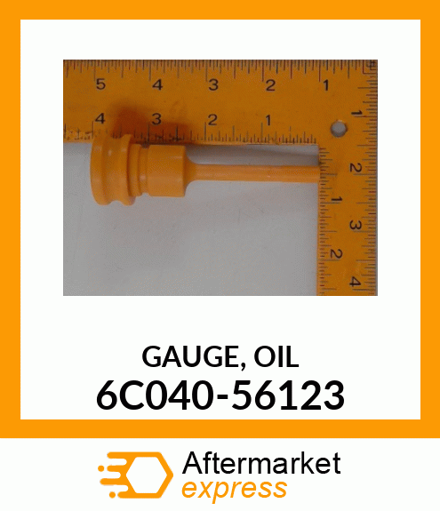 GAUGE,OIL 6C040-56123