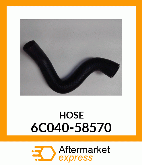 HOSE 6C040-58570