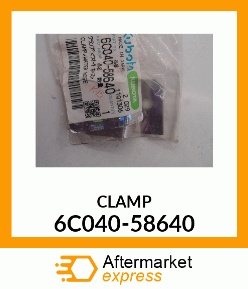 CLAMP 6C040-58640