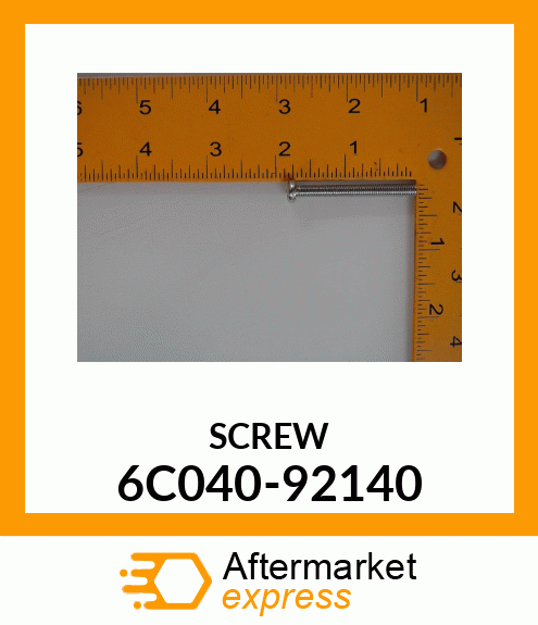 SCREW 6C040-92140