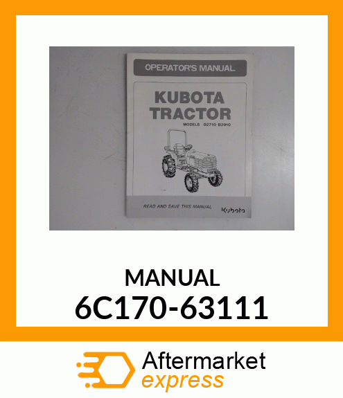 MANUAL 6C170-63111