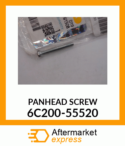 SCREW,PANHEAD 6C200-55520