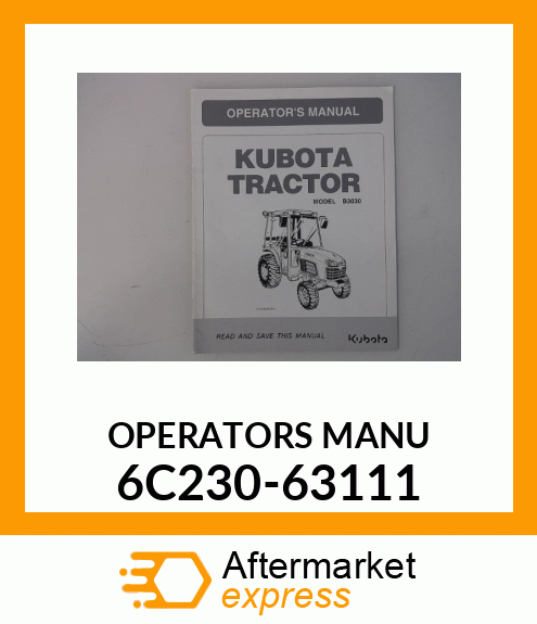 OPERATOR'S_MANU 6C230-63111