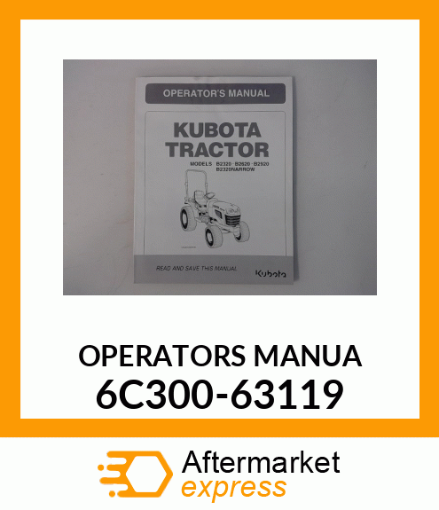 OPERATORS_MANUA 6C300-63119