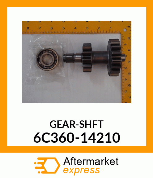 GEAR-SHFT 6C360-14210