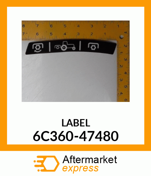 LABEL 6C360-47480