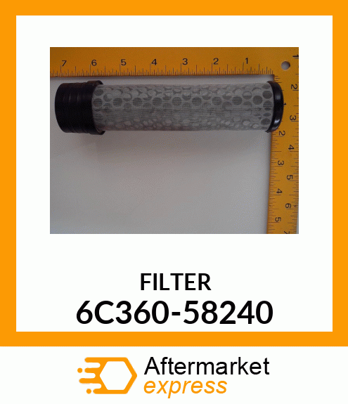 FILTER 6C360-58240