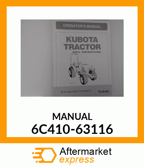 MANUAL 6C410-63116