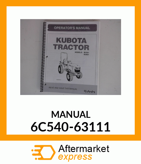 MANUAL 6C540-63111